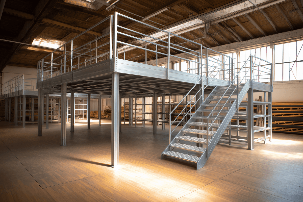 Stalowa konstrukcja budowlana